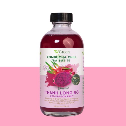 Vkombucha Chill Thanh Long 250ml (TT)